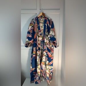 Vibrant Floral Kimono